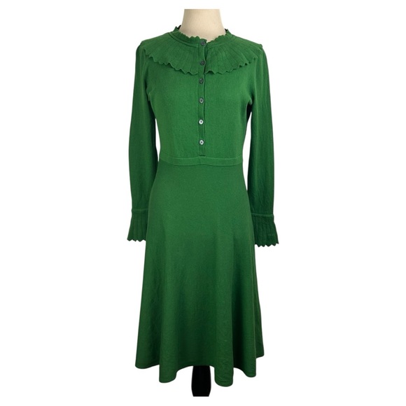 Boden Green Midi Dress - Picture 4 of 16